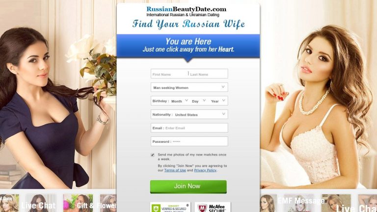 Russian Beauty Date Logo